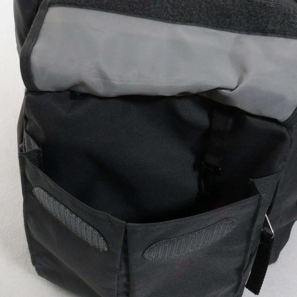 JanSport Backpack Big Student Grey Laptop School Bag Y2K Streetwear Vintage